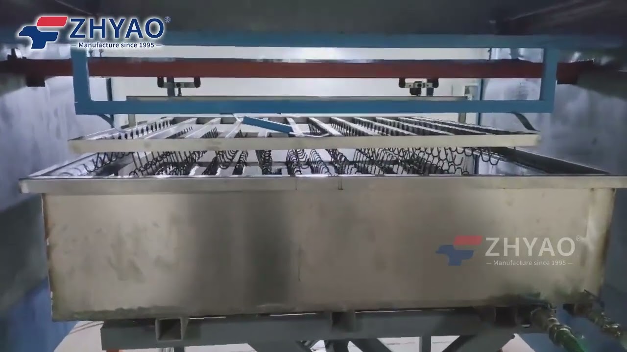 Zhyao Designed for dipping painting equipment for gym fitness parts 