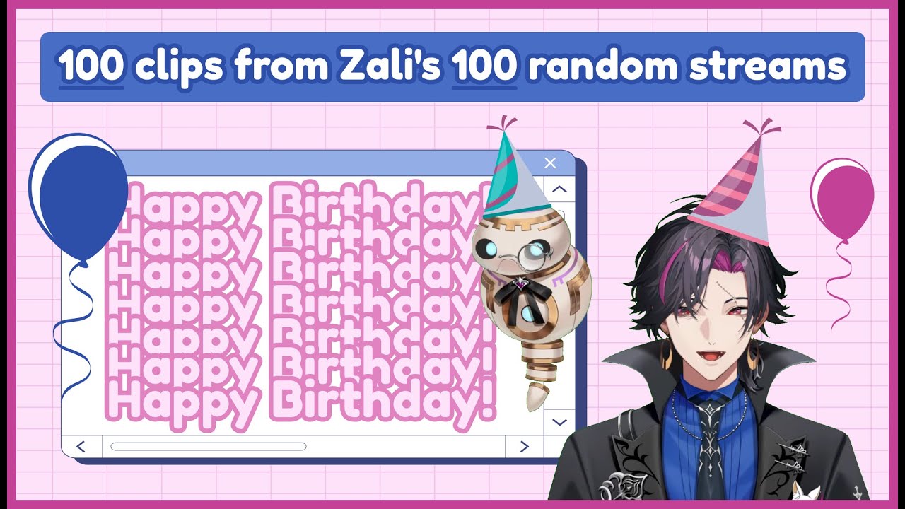 100 random clips of Vezalius Bandage - Birthday Project [#ZaliBirthday2025]