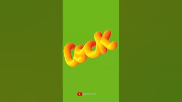 Create 3d Text Using Blend Tool | Adobe Illustrator tricks for beginners I intelkeenskills