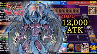 Raviel Lord of Phantasms vs. Kagemaru [ Yugioh GX Tag Force 1 ]