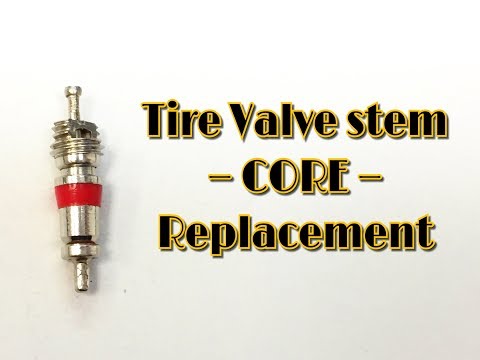 Tire Valve Core Replacment (Slow Leak Fix)
