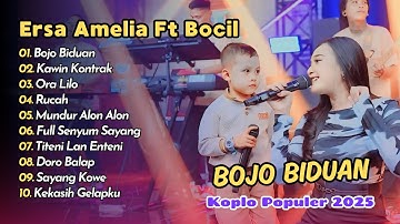 Ersa Amelia Ft Rizvan Bocil - BOJO BIDUAN - KAWIN KONTRAK || KOPLO POPULER 2025