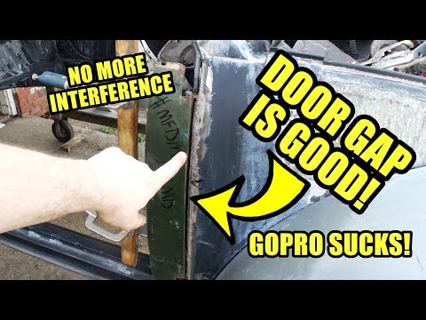 Hinges Fit! - VW Beetle Hidden Door Hinges 6 - ROTTEN OLD 1956 - 103