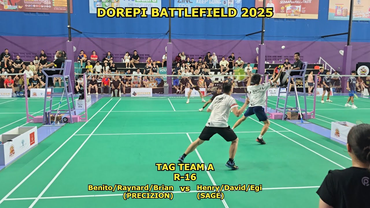 Benito/Raynard/Brian (PRECIZION) vs Henry/David/Egi (SAGE) - DOREPI BATTLEFIELD 2025