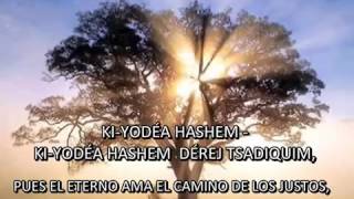 SALMO 1 EN HEBREO   TEHILIM 1   ABRAHAM ABUTBUL SUBT  FONETICA ESPAOL