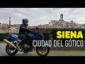 Siena, ciudad gótica | Toscana en moto #motovlog #siena #toscana