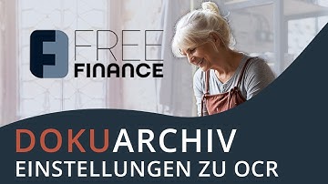 [VERALTET] FreeFinance - Doku Archiv - Einstellungen zu Belegerkennung | OCR