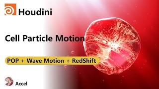 Houdini[POP] - Cell Particle Motion -Quick Demo Tutorial Wealth