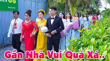 Đám Cưới Cà Mau CÔ DÂU CHÚ RỂ CHUNG XÓM GẦN NHÀ RƯỚC DÂU ĐI CÓ VÀI BƯỚC LÀ TỚI Vui Quá Là Vui