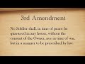 3rd Amendment - Easy Memorization