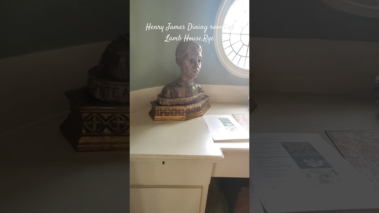 Henry James dining room at Lamb House, Rye 