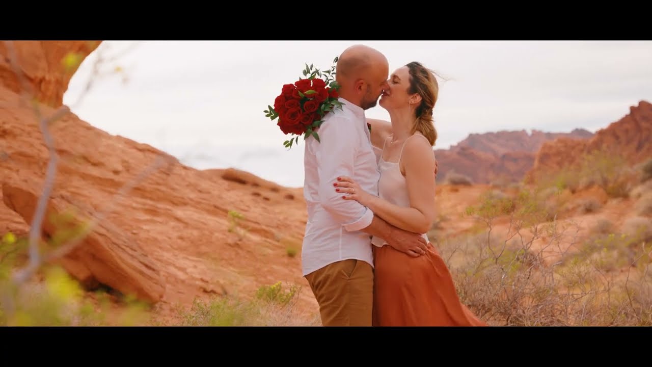 Elopement / mariage Valley of Fire - Mélanie & Jean-Baptiste - 16 Avril 2025