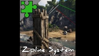 ARK Mod: Zipline System Workshop Preview