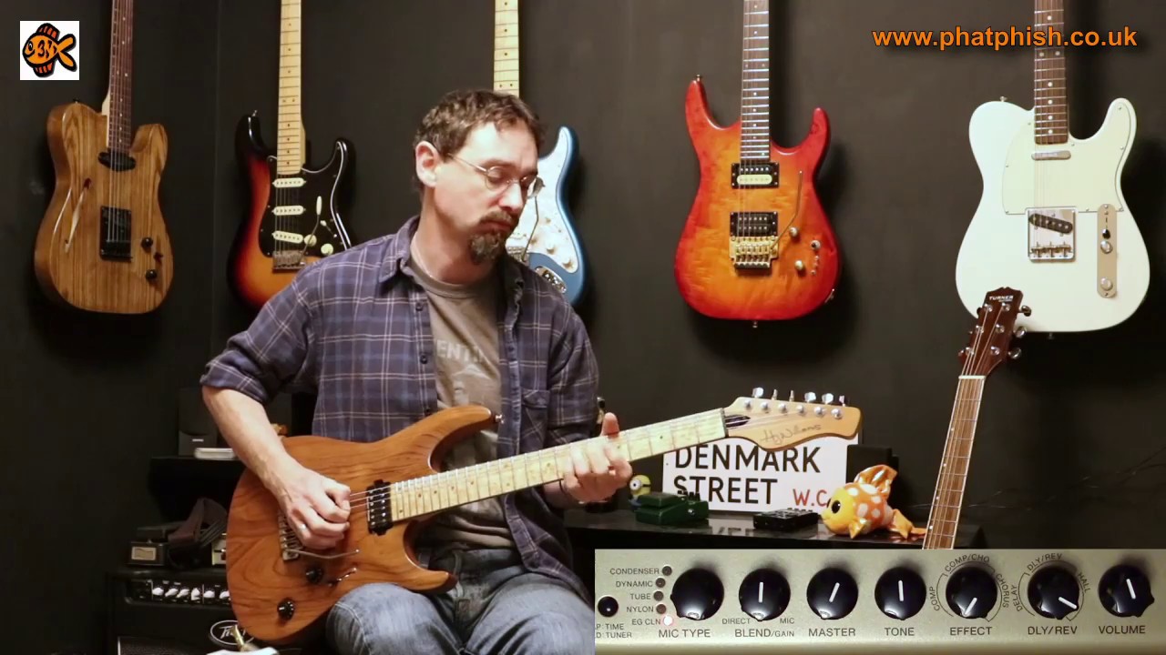 Overdriven Electric Guitar Through An *Acoustic* Guitar Amplifier
