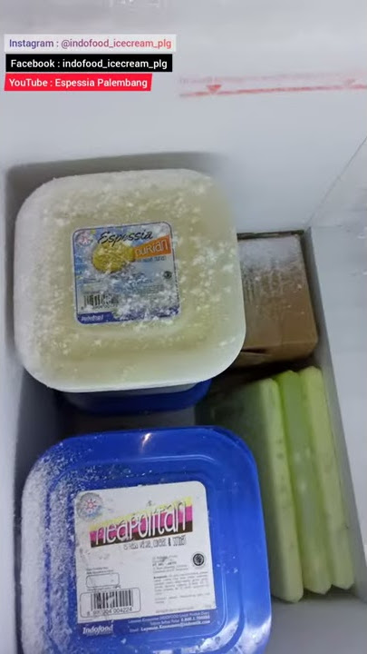 Es krim Viral..!! Espessia Neapolitan Durian 8 Liter