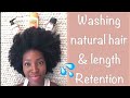 How often should you wash your hair | length retention