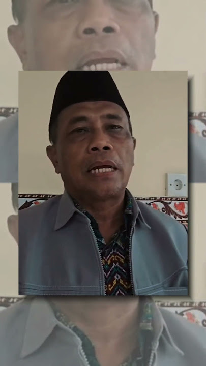H. Maarif, Ketua PCNU Kab. Bangli menghimbau warga masyarakat Bali agar menjaga kedamaian