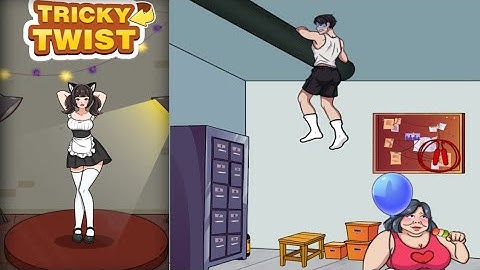 Tricky Twist Level 73 |Rescue The Man| Walkthrough Solution