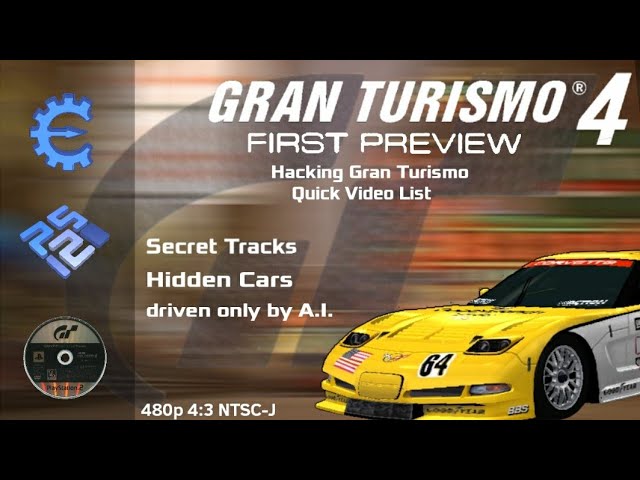 Proto:Gran Turismo 4/Gran Turismo 4 First Preview - The Cutting Room Floor