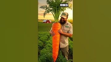 OMG 😱Big Gajor🥱 #ai #animation #trending #viral #carrot #vagetables