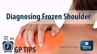 Diagnosing Frozen Shoulder | 30 Sec GP Tips