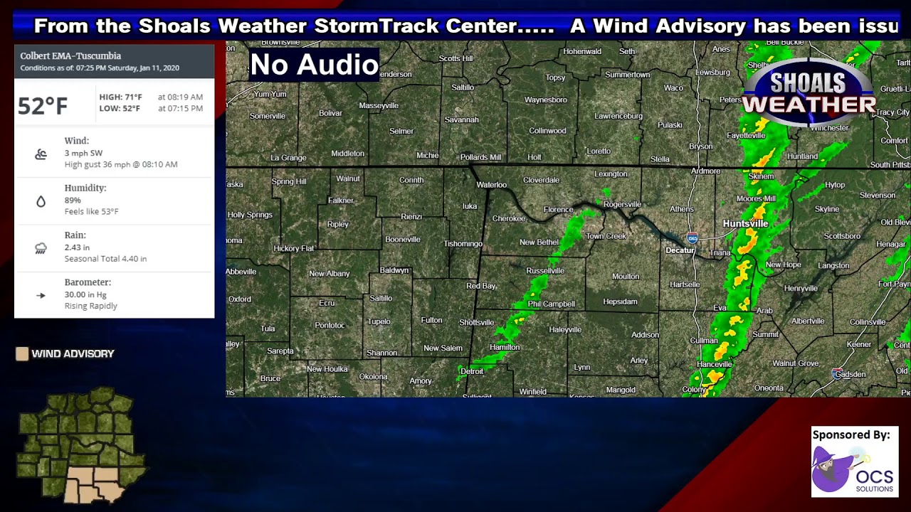 Shoals Weather Live Radar Stream YouTube