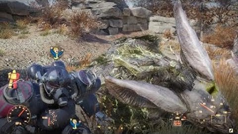 Fallout 76 - Fighting Scorchbeast solo