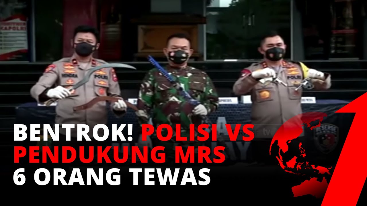 Konferensi Pers Polda Metro Jaya Terkait Penyerangan Pendukung MRS yang Tewaskan 6 Orang | tvOne