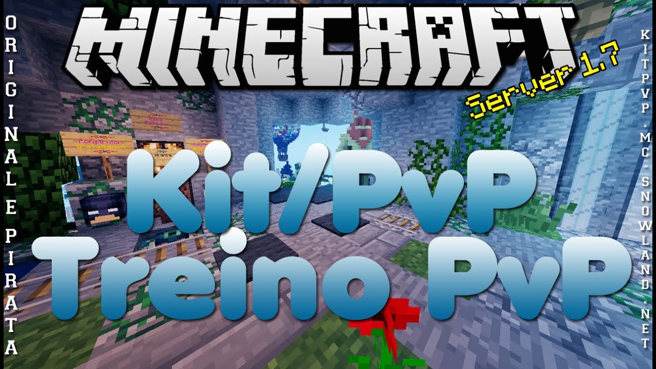 Divulgação de Server Minecraft 1.7 Kit/PvP ou Treino PvP / Ep.220 - YouTube