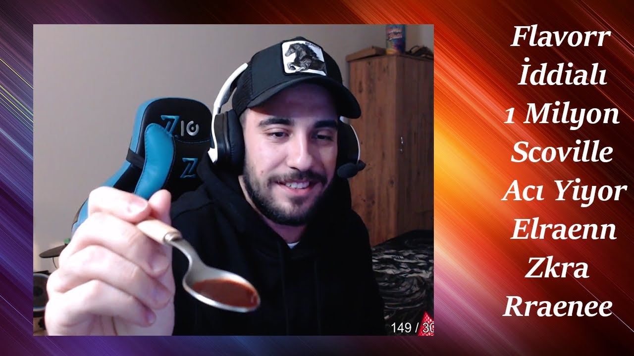 Flavorr | İddialı 1 Milyon Scoville Acı Yiyor w/ Elraenn, Zkra, Rraenee