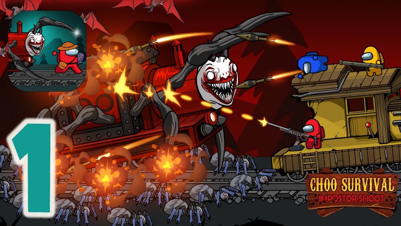 Choo Survival: Impostor Shoot - Gameplay Walkthrough Part #1 (Level 1 -10)