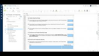 How to Complete the GAAP Contact Reporting Package in Workiva