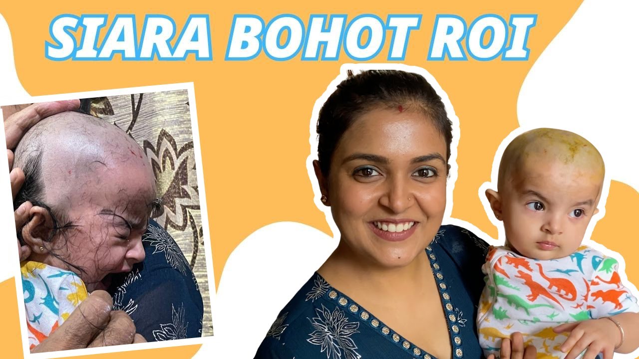 Siara ka MUNDAN ho gaya || #Vlog #Mundan