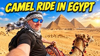 Camel Ride at the Pyramids of Giza