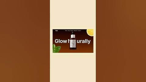 Skincare Website Landing Page Animation in Figma | Full Tutorial on My Channel