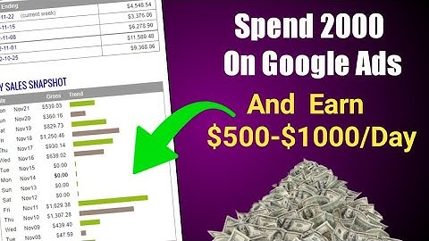 How i Make $1,000 Day on Click Bank With Just Spending 2000 रुपये On  Google Ads