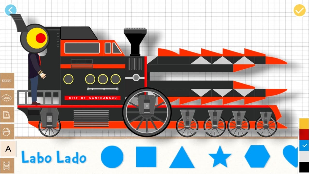 Labo Brick Train - รถไฟอิฐลาโบ คันที่ 79 - By One1