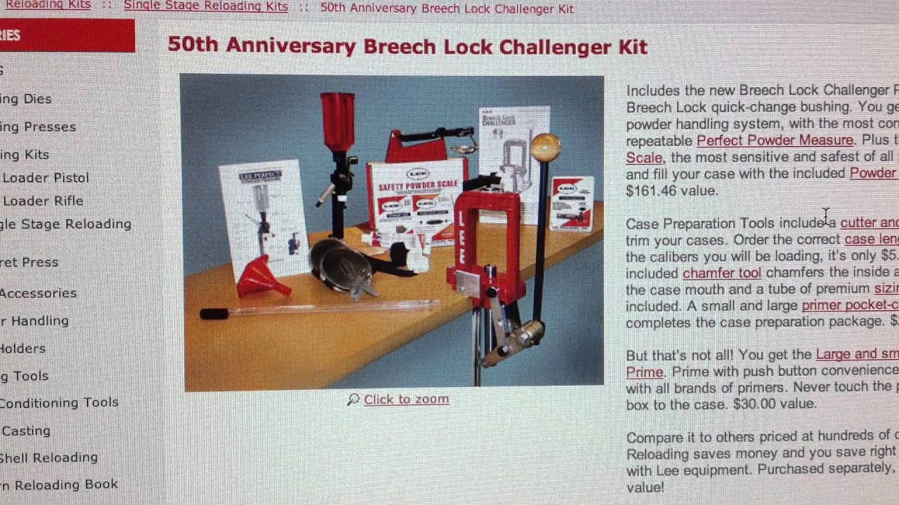 Update: Lee Reloading Kit Giveaway