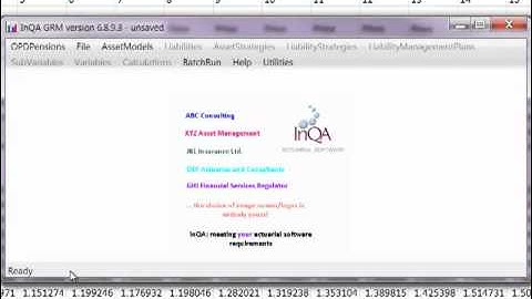 ALM demo (part 3) using InQA software