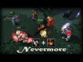 Nevermore ultimate with invise dota  wodota top 10 by dragonic