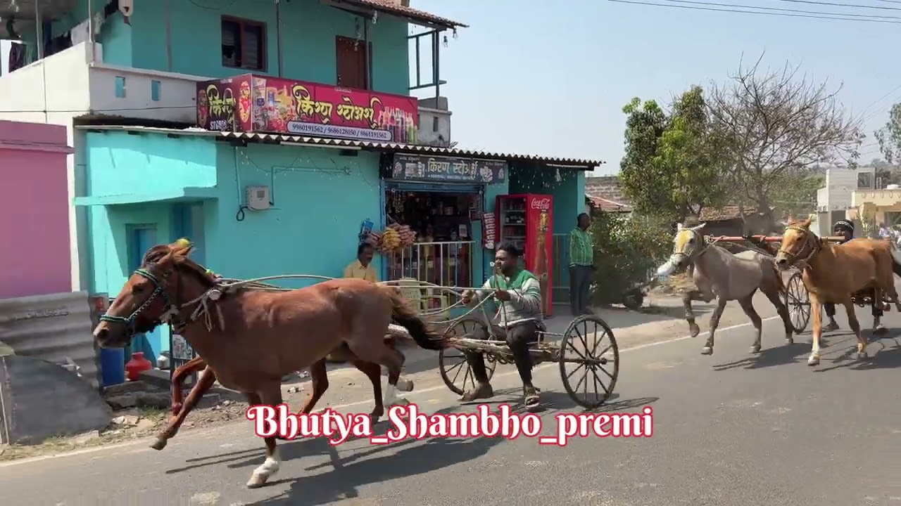 मत्तिवडे नवतर जनरल घोडा गाडी अक्षय म्हाळुंगे🥇निपाणी सदा🥈सचिन कोंडे🥉