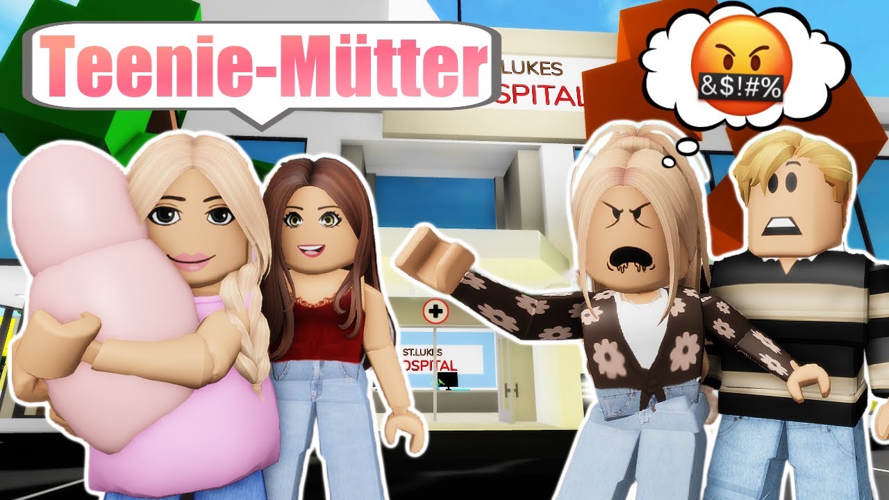 meine BESTE FREUNDIN 🫶🏼 ist SCHWANGER 🤰🏼 in BROOKHAVEN 🏡 Roblox Roleplay Story