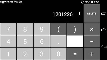 Android screenrecord --bugreport example (Calculator)