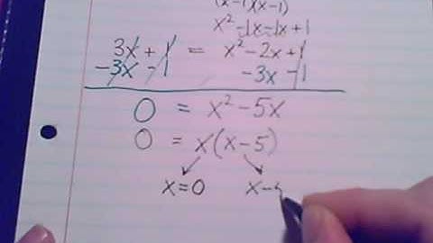 Radical Equations Part 3