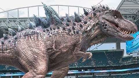 Emperor Mortem Rex Vs Pteranokyrie Raid Boss Fight including with Gryganyth - Jurassic World alive