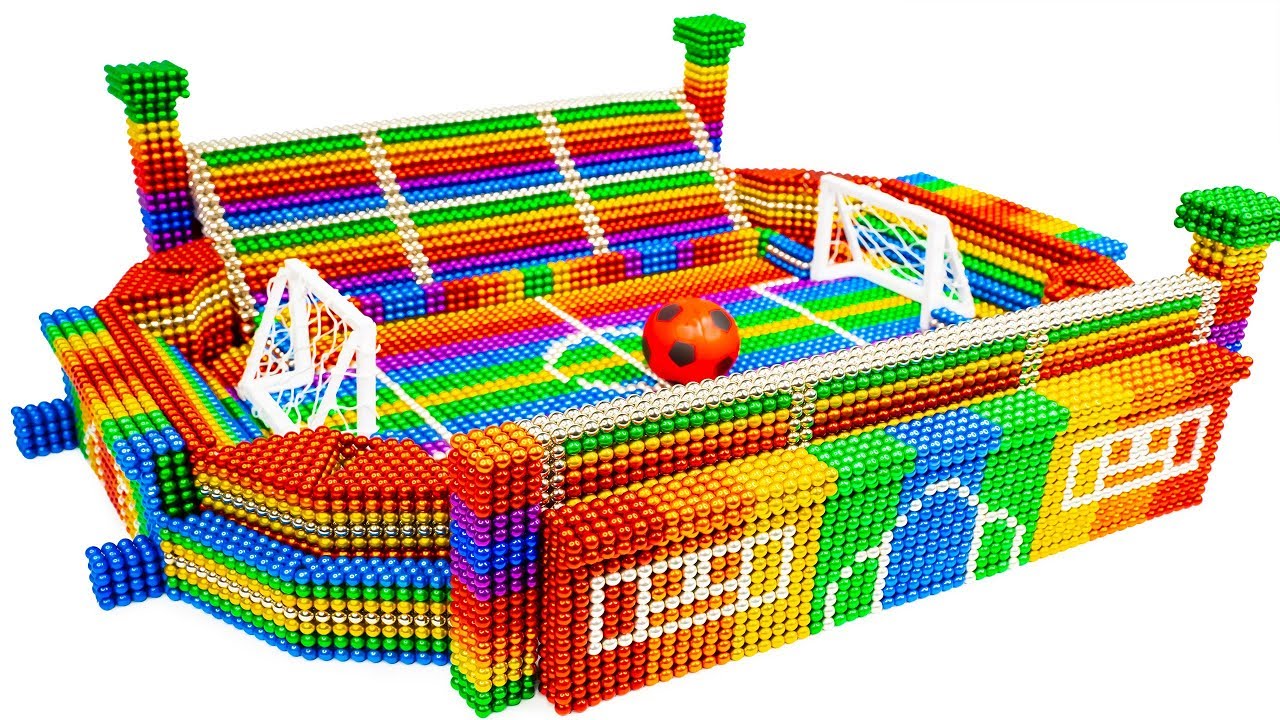Most Creative Build Soccer Football Game With Balls