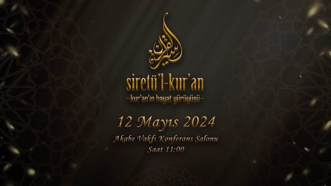 Siretü'l Kur'an - 70.Ders “Taha” Suresi - Mustafa İslamoğlu