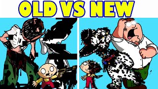 Friday Night Funkin' Darkness Takeover - Pibby Family Guy NEW vs OLD | Come Learn With Pibby!