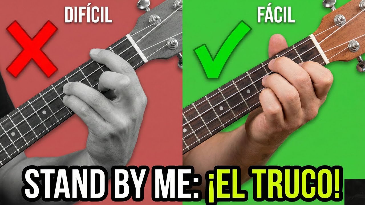 Como Tocar - Stand by me - En Guitarra y Ukelele