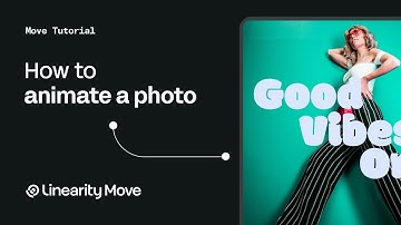 How to convert a photo into animation in Linearity Move